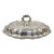 Vintage Regency Style Silver Plated Covered Vegetable Dish Serving Platter For Sale