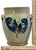 Outstanding Large 3 Gallon Size Antique American Stoneware Jar With Extensive Blue Hand Decorated Features - Circa 1830s For Sale - Image 17 of 18
