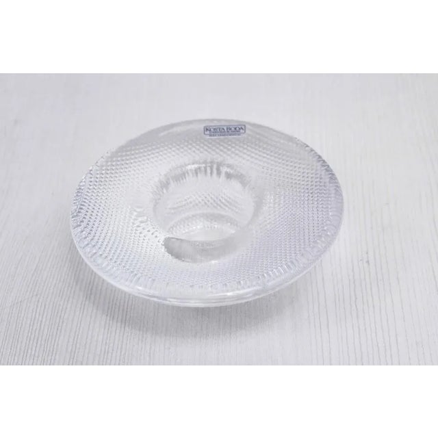 Crystal Candleholder from Kosta Boda, 1970s For Sale - Image 6 of 10