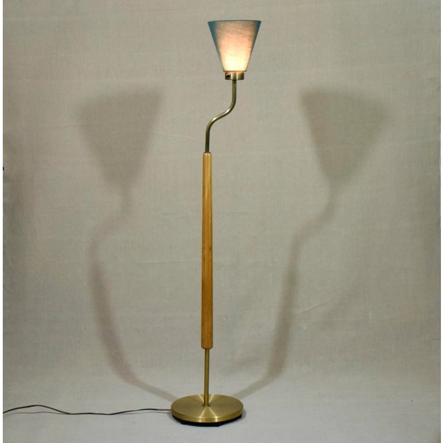 Swedish Floor Lamp from Corona Möbelkultur, 1940s For Sale - Image 6 of 9