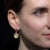 Deborah Lockhart Phillips Pair of 18k Gold Floral Drop Earrings For Sale - Image 4 of 4