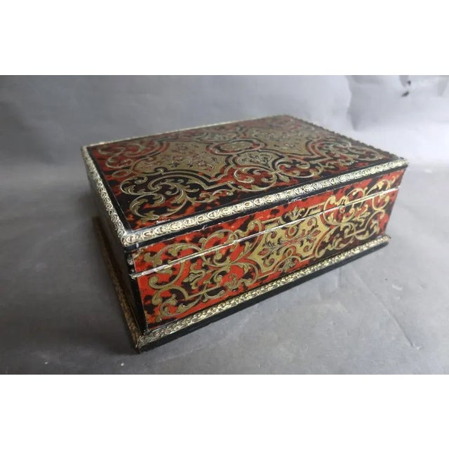 Boulle Box by Alphonse Giroux, Paris For Sale - Image 3 of 10