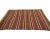 Striped Vintage Turkish Kilim Rug For Sale - Image 4 of 7