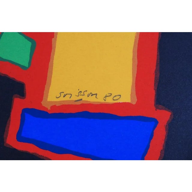 Jacques SOISSON (1928 - 2012) Aztec Tour, 1980 Original screenprint Signed in pencil Justified EA On Arches vellum 75.5 x...