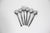 Metal 1960s Curated Set of 6 Mid Century Modern Stainless Steel Tea or Dessert Spoons, Mismatched For Sale - Image 7 of 9