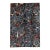 Tree of Life Area Rug, Hand-Knotted Wool, Pictorial, 6x9, Navy & Rust For Sale