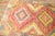 Red Zabihi Rug Collection Dazzling Vintage Turkish Konya Rug - 4'1" x 6' For Sale - Image 8 of 9