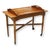 American Leopold Stickley Colonial Style Serving Cart W/Tray - Cherry For Sale - Image 3 of 8