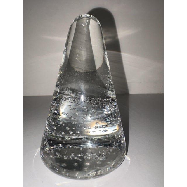 Vintage Murano Glass Paperweight, 1950 For Sale - Image 3 of 7