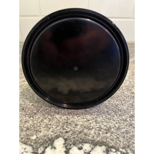 Black Mid Century Domino Dice Caddy For Sale - Image 8 of 8