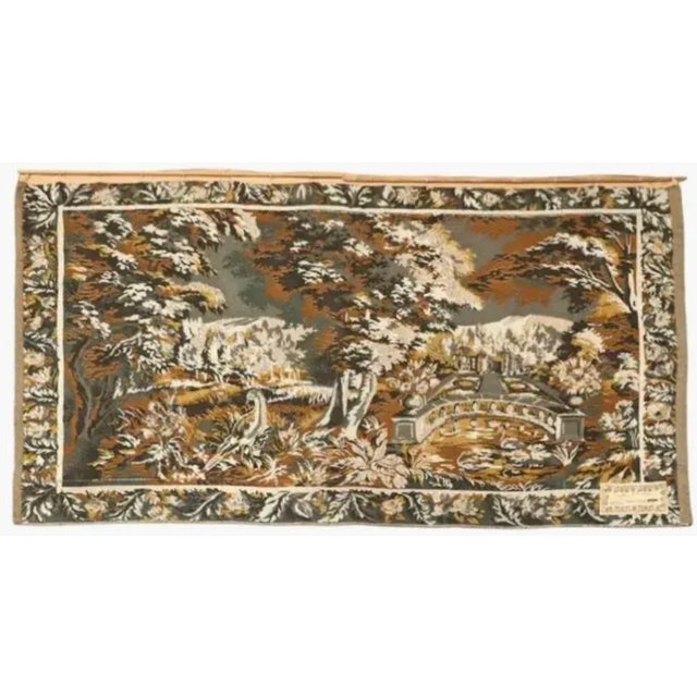 Aubusson Woven Verdure Tapestry by Robert Four For Sale In Tampa - Image 6 of 8