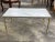 Metal French Marble & Brass Coffee Table For Sale - Image 7 of 7