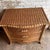 Vintage Wicker Serpentine Chest of Drawers For Sale - Image 6 of 10