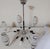 Silver Mid-Century Chandelier, 1950s For Sale - Image 8 of 17