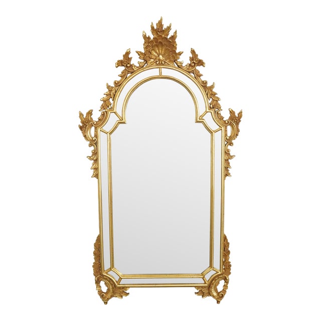 Vintage La Barge Italian Wall Mirror For Sale