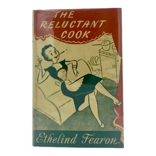 The Reluctant Cook by Ethelind Fearon 1957 Hardcover Book For Sale