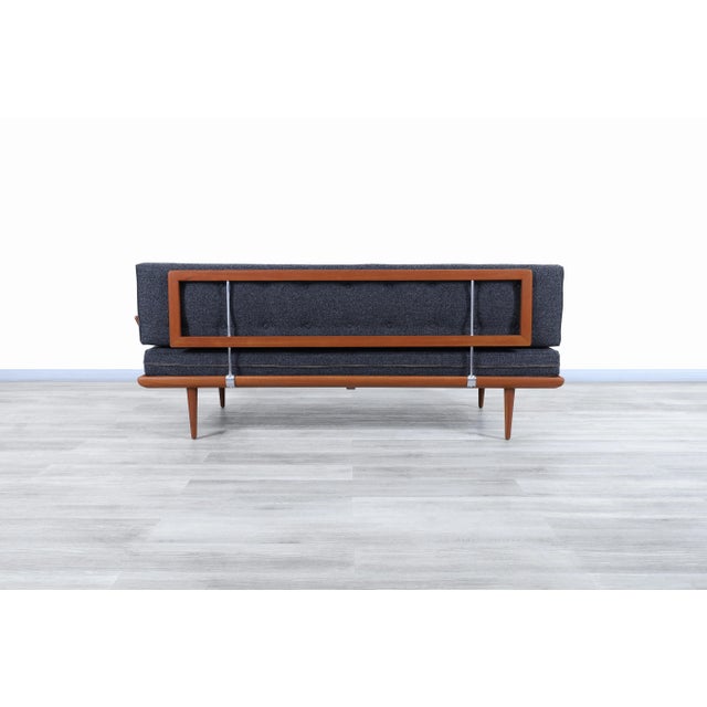 1950s Danish Modern Teak Sectional Sofa by Peter Hvidt- Set of 2 For Sale - Image 13 of 13
