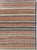 This mid-20th-century Turkish Anatolian wide gallery runner presents a finely striped composition built from closely...