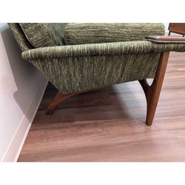 1960s Mid Century Modern Attributed to Adrian Pearsall for Craft Associates 2313-S Sofa - Restored For Sale - Image 12 of 18