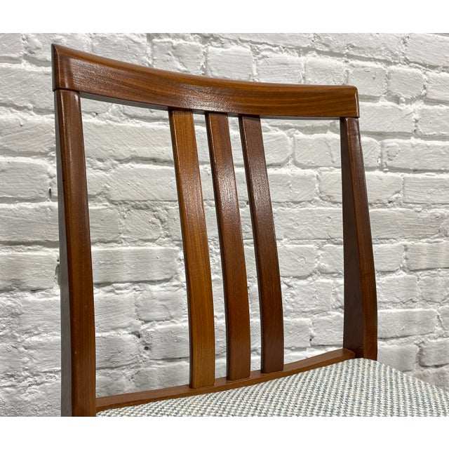 Mid Century Modern Dining Chairs, Made in Denmark, Set of 4 For Sale - Image 4 of 12