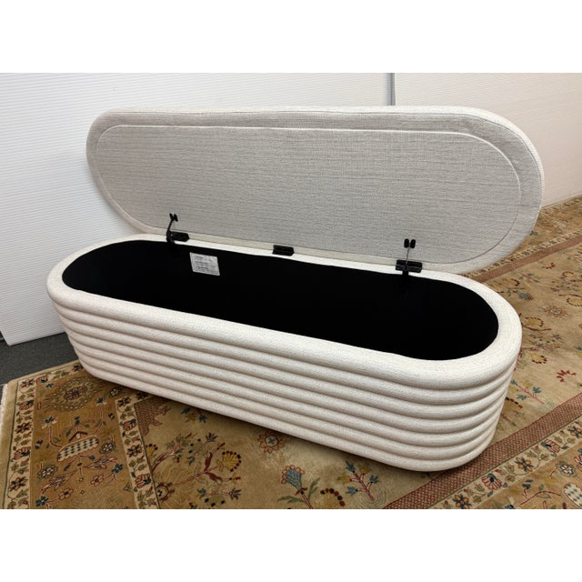 Design Plus Gallery presents the Rialto Storage Bench from CB2. The Italian father-daughter duo behind Balutto Associate...