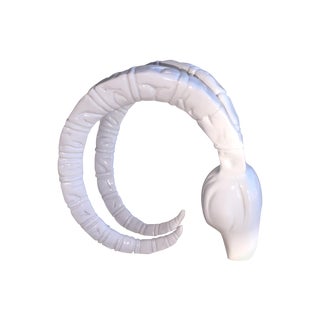 Limited Edition Nate Berkus Rams Head Figurine For Sale