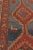 Boho Chic 1930s Nomadic Blue, Terracotta, Red and Camel Runner Rug , 3.2 x 8.9 For Sale - Image 3 of 11