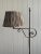 Metal 1940s Wrought Iron Swing Arm Floor Lamp With Scroll Detailing For Sale - Image 7 of 16