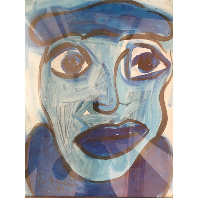 “Pablo Picasso” Painting by Peter Keil For Sale - Image 6 of 7