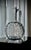 Antique Engraved Glass Claret Jug with Crystal Wine Goblets, 1890s, Set of 3 For Sale - Image 10 of 18