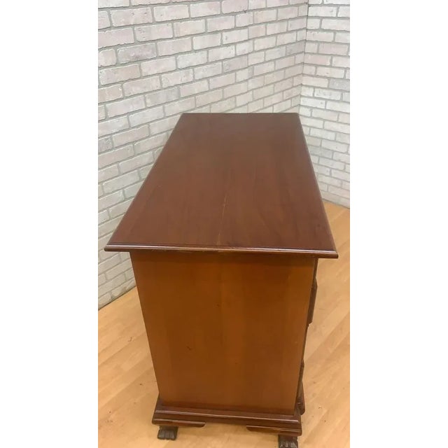 Antique George III Style Mahogany Kneehole/Dressing Desk Beautifully Crafted George III Mahogany Kneehole Desk. This desk...