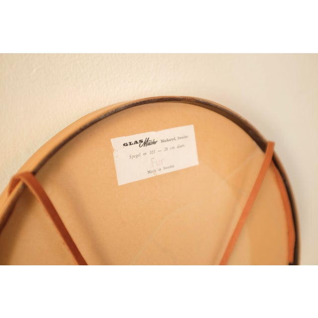 1960s Pine Wall Mirror by Nils Troed For Sale - Image 12 of 13