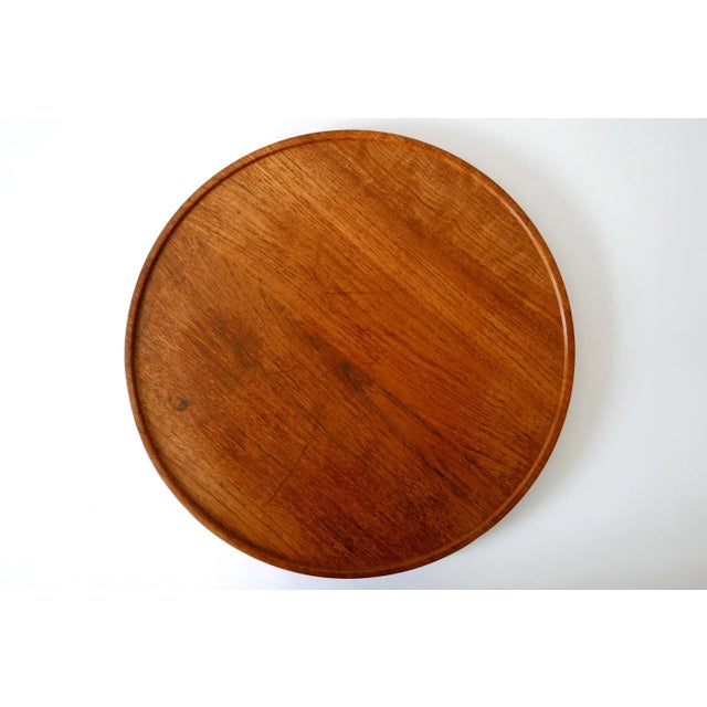 Brown Folding Tray AT35 Coffee Table by Hans Wegner for Andreas Tuck, 1960s For Sale - Image 8 of 18