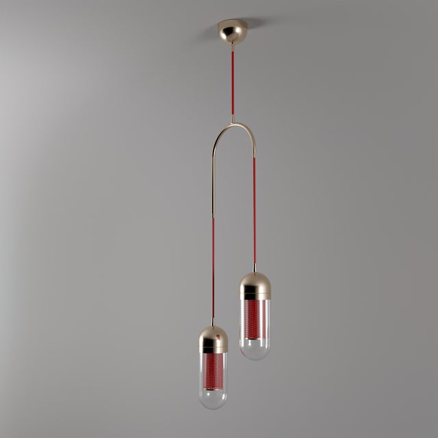 Denver II Pendant Lamp by Porus Studio For Sale - Image 9 of 16