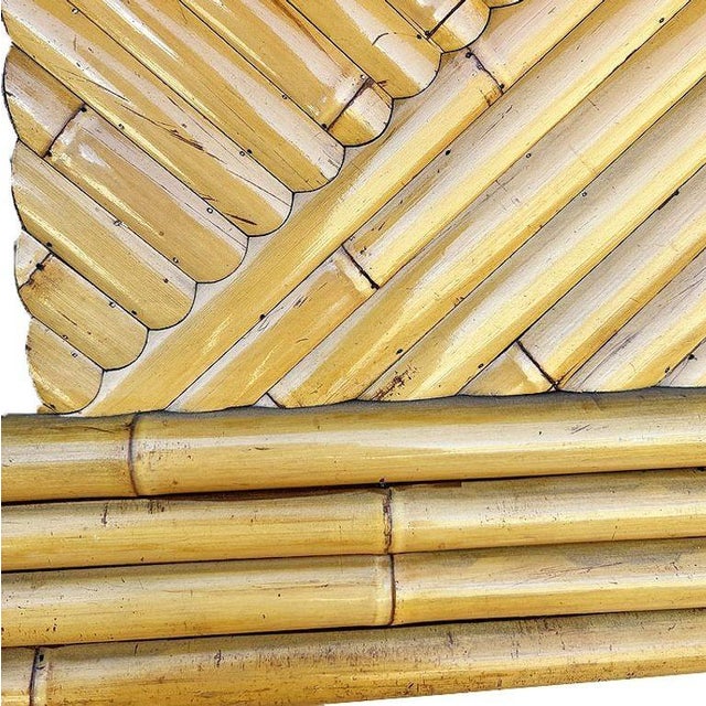 1930s Paul T. Frankl Restored Rattan Fireplace Surround Mantel For Sale In Los Angeles - Image 6 of 8