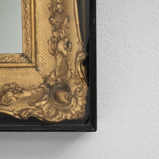 19th Century French Gilded Wood Mirror For Sale - Image 14 of 18
