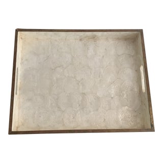 2010s Capiz Shell Tray For Sale
