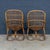 20th Century Italian Wicker Armchairs by Tito Agnoli, 1960s, Set of 2 For Sale - Image 15 of 18