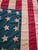Early 20th C Cotton American Flag With Patina For Sale - Image 16 of 18