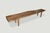 Andrianna Shamaris Live Edge Teak Wood Bench For Sale - Image 4 of 5