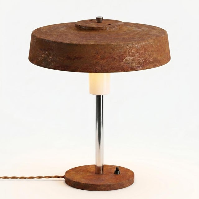 Lamp in the style of Louis Kalff, 1950s For Sale - Image 6 of 9