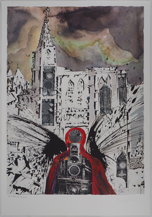 Salvador Dalí, Alsace SNCF Butterfly Suite, Original Lithograph