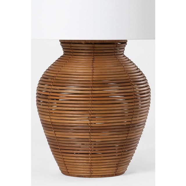 Hudson Valley Lighting Hudson Valley Lighting Newark 19.5 in. 1 Light Table Lamp in Vintage Gold Leaf Finish For Sale - Image 4 of 10
