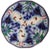 Antique Gaudy Welsh Blue Strawberry Ironstone Plate C. 1850's For Sale In New York - Image 6 of 9