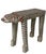 Rustic Late 20th Century Indonesian Folk Art Cat Bench Seat Table For Sale - Image 3 of 12