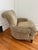ABC Carpet & Home Animal Print Accent Chair and Ottoman For Sale - Image 4 of 10