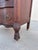 1900 - 1909 Antique Tiger Oak Chest on Casters For Sale - Image 5 of 6