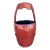 Vintage Rustic Chinese Red Water Bucket For Sale