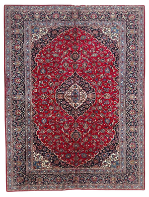 Large Vintage Kashan Style Rug, 1960s