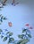 36"*72"/Panel, a Set of 4 Panels Light Blue Chinoiserie Birds and Flowers Artwork (No Frame),Tea Paper For Sale - Image 10 of 11